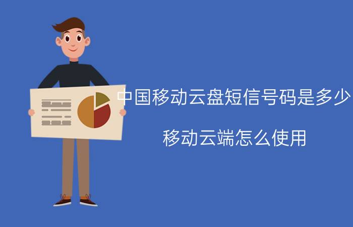 中国移动云盘短信号码是多少 移动云端怎么使用？